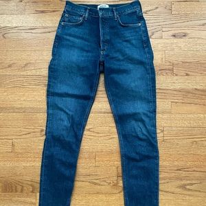 Brand new AGOLDE Nico Jeans Fixation wash size 25